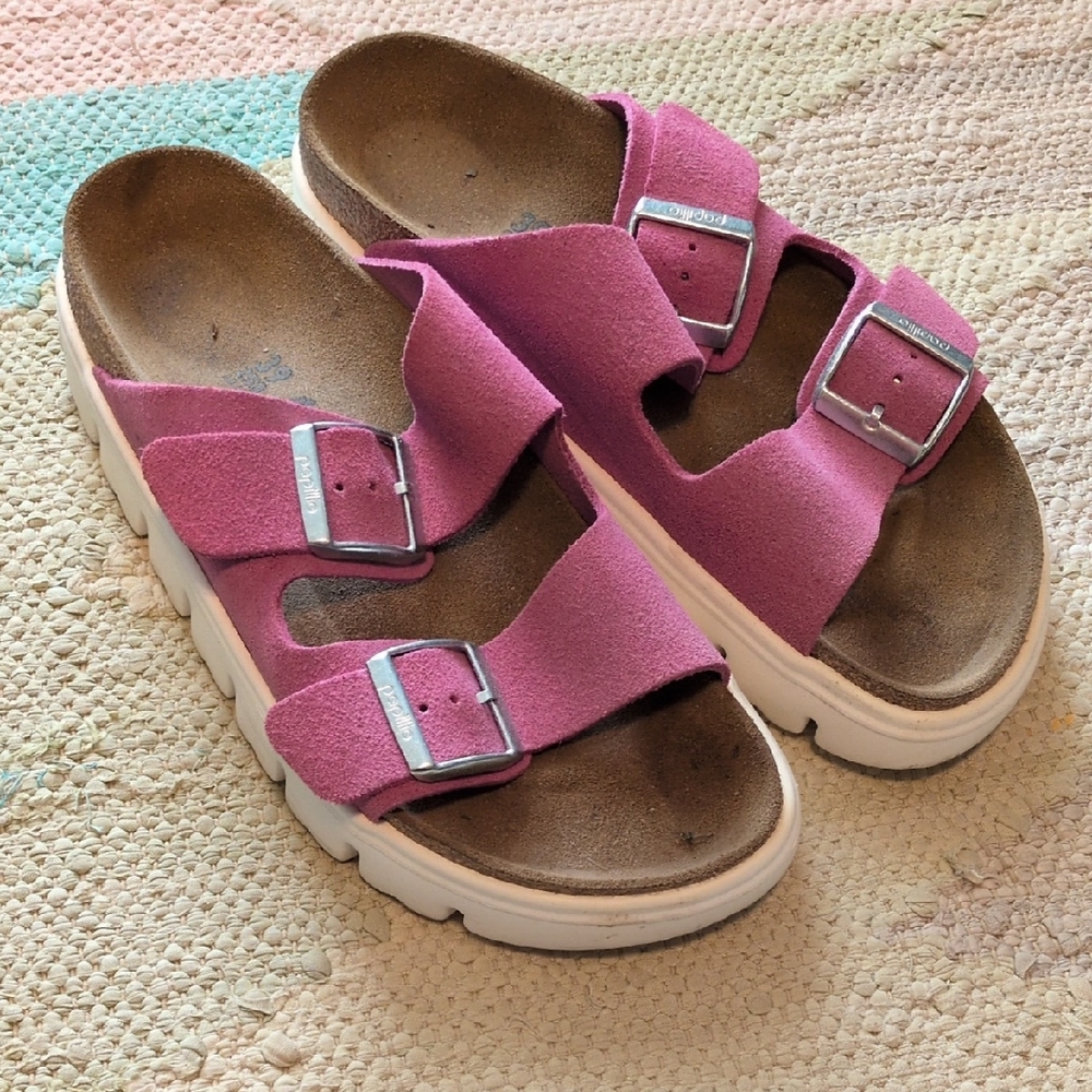 Birkenstock Arizona Papillo Platform 39
